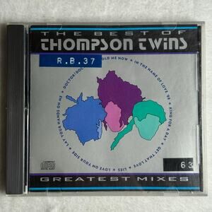 Thompson Twins – The Best Of: Greatest Mixes 1988 CD Synth Pop New Wave Remixes